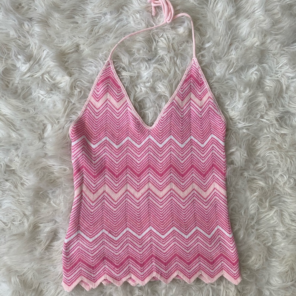 PINK | Crochet Top